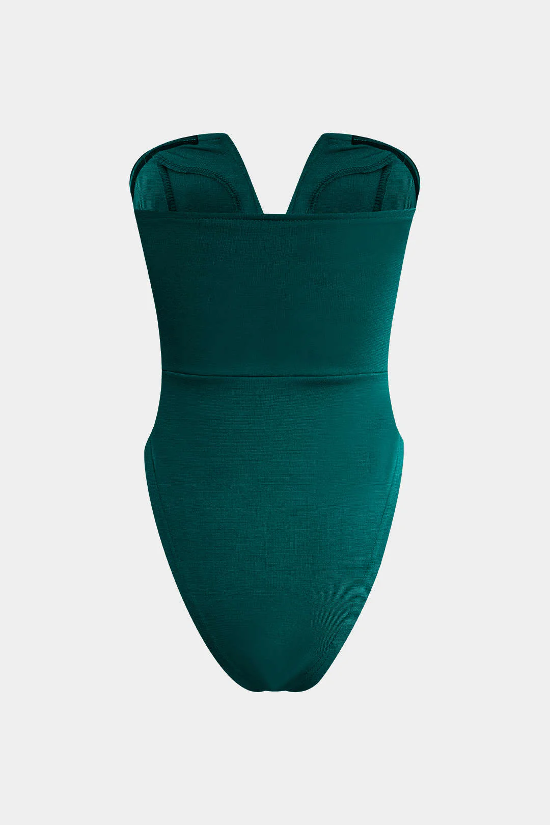 Basic V-neck Strapless Bodysuit - Image 28