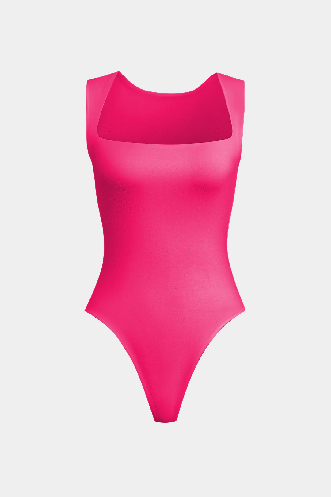 Solid Basic Square Neck Bodysuit - Image 7